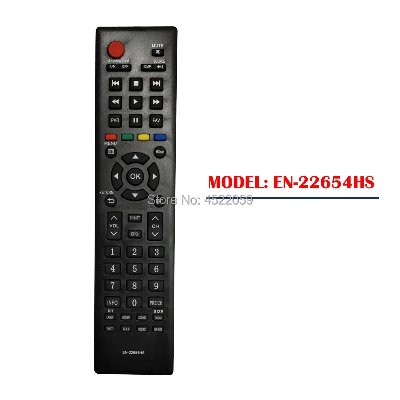 AULCMEET Telecomando Sostitutivo Per TV Hisense – Compatibile Con Modelli LTDN40K220WTEU, LHD32K220WSEU, EN-22654CD E Simili - 2