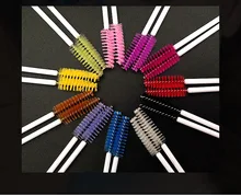 50Pcs Hollow Disposable Eyelash Brush Spiral Eyelash Curler Eyebrow Brush Comb Makeup Tools Beauty Makeup Brush Eyelash Brush