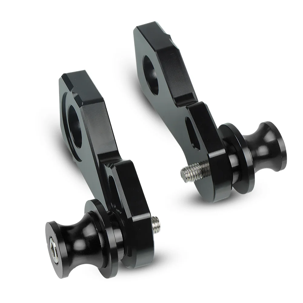 BK-BK-CB650R С CB650R логотипом мотоцикла CNC алюминиевая многоцветная дополнительная Задняя колесная подставка для оси набор крючков для Honda CB650R 2019cb650r - Цвет: BK-BK-CB650R