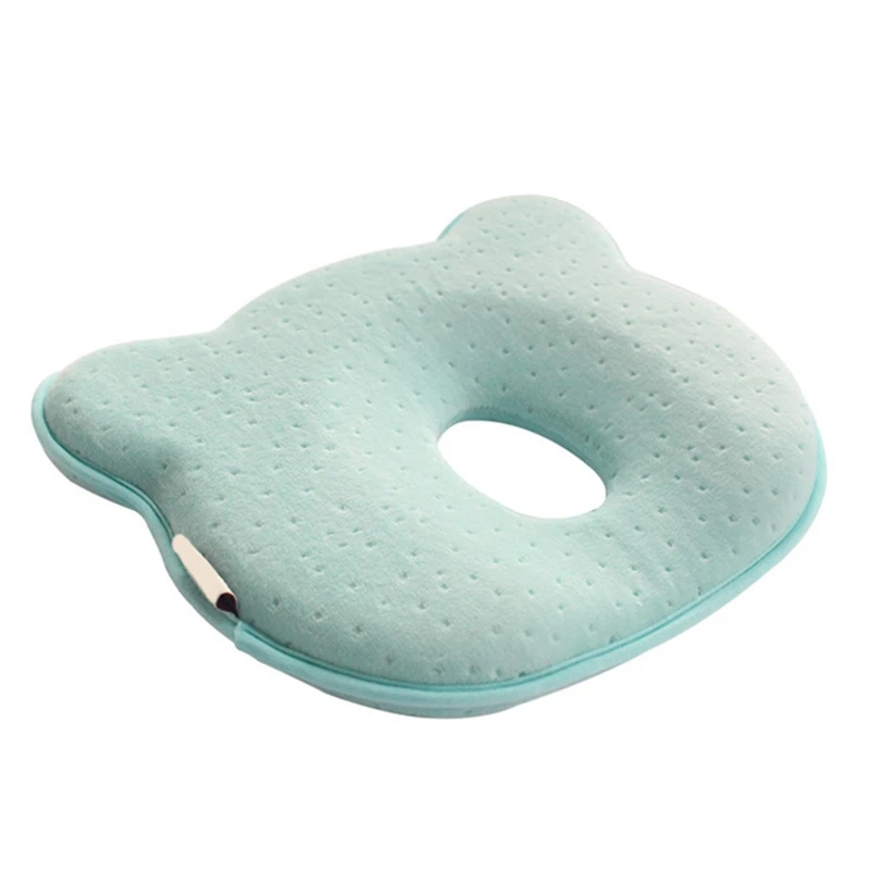 BL Memory Foam детские подушки дышащие детские подушки определенной формы для предотвращения плоской головы эргономичная подушка для новорожденного Almofada Infantil 0~ 12 м - Цвет: BL