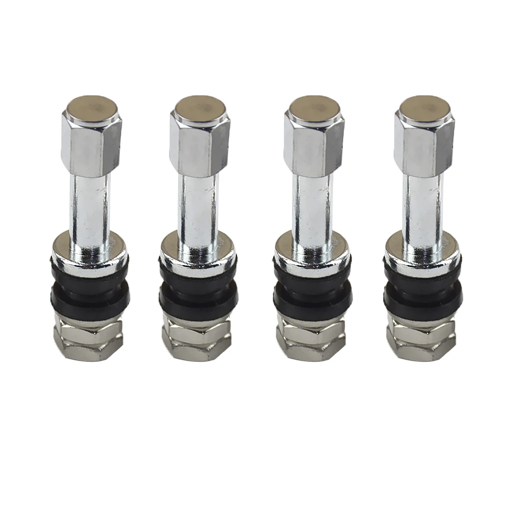 4PCS Universal Car Truck TR48E Brass Tubeless Truck Tire Valve Stems Kits