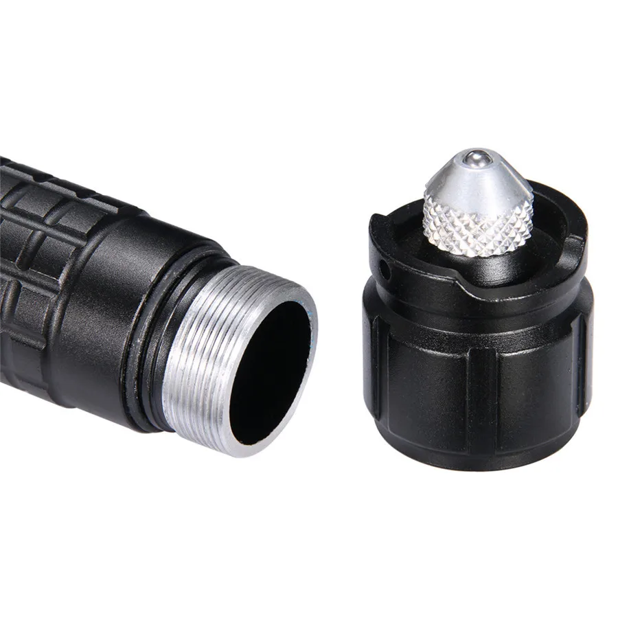 Tactical light USB rechargeable T6 LED 5 mode 18650 waterproof flashlight zoom riding light illumination distance 1000M 35A7