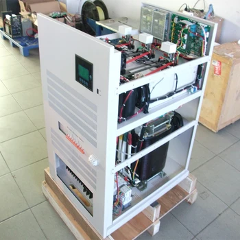 

20KW Solar Grid Off Inverter 3 Phase 380VAC Output DC Pure Sine Wave Inverter With AC Charger City And Battery Power Priority