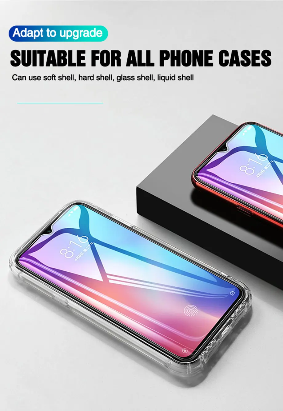 Закаленное Стекло для samsung Galaxy A50 A40 A60 A70 A5 A7 A750 A8 A9 Прозрачная крышка Экран защитная пленка закалённое Стекло