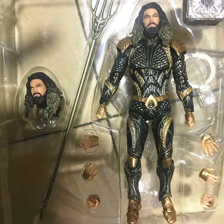 

Justice League DC Cartoon Maf061 Neptune Atlantis Trident Mobile Garage Kit Model Figurine