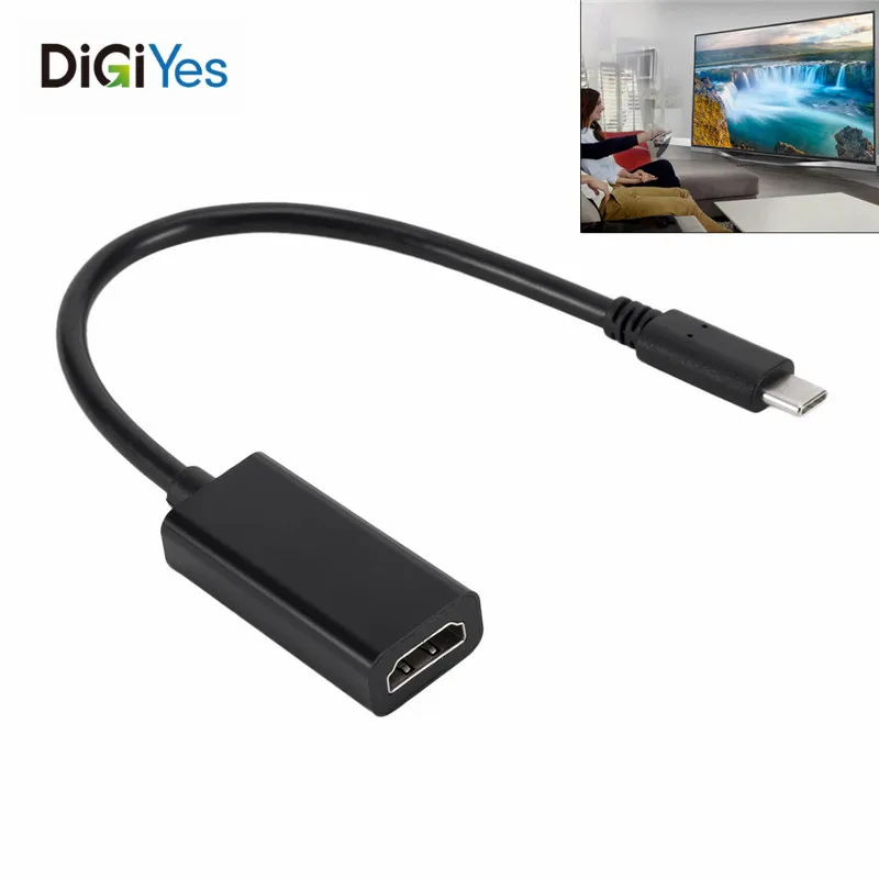 16 см USB3.1 TypeC к HDMI кабель поддержка устройств для samsung Galaxy S8/S8+ Plus/для-Macbook/huawei Mate10 P2(Pro