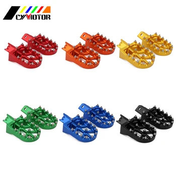 

Motorcycle CNC Foot Pegs Footpegs Pedals Rests For CRF XR 50 70 110 Omp Demon X WPB Orion M2R Lucky MX Thumpsta