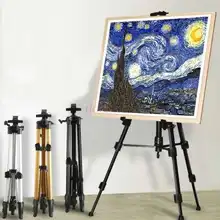 Мольберт Рисование эскиз алюминиевый сплав складной портативный художественный кронштейн студенческий взрослый штатив