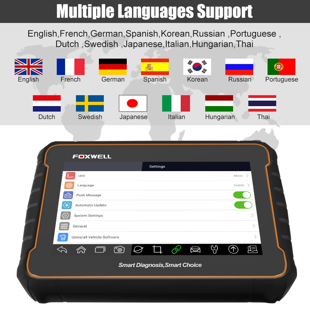 Foxwell GT60 Plus полная система диагностический инструмент DPF BMS TPMS Программирование Инжектор Кодирование активный тест OBD OBD2 Автомобильный сканер