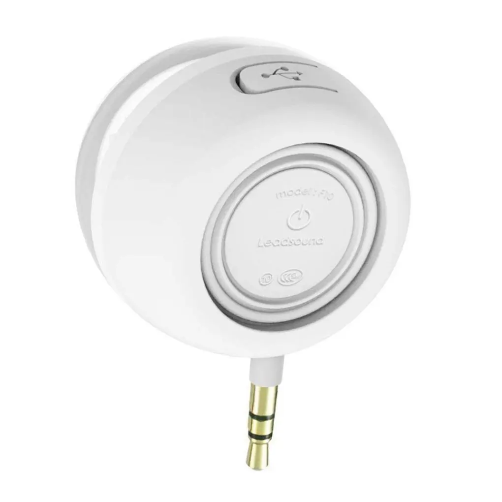 Mini Alto-falante Portátil sem Fio com ou mm Aux Tomada de Áudio Cristal Hi-fi 3d para Smartphone e Tablet - Image 5