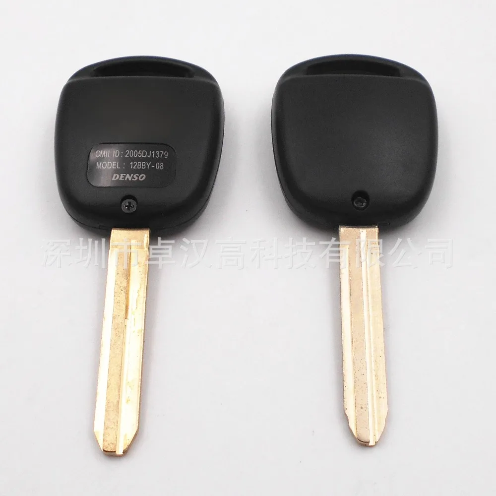 For Toyota Isis Lexus LX / GX Delta Instead of Original Factory Auto Car Key KETO 3 Buttons Change Car Key Shell