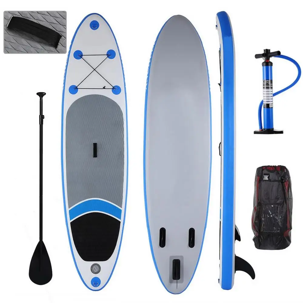 

ANCHEER SUP 10ft Inflatable All-purpose widened Surfboard Stand Up Paddle Board iSUP surf board with Adjustable Paddle Backpack