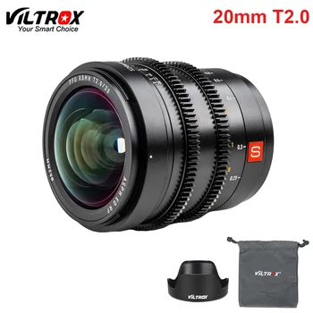 

Viltrox 20mm T2.0 Wide Angle Film Lens Full Frame Prime Cinematic MF for Panasonic/Leica L-mount Camera SL SL2 Lumix S1 S1R S1H