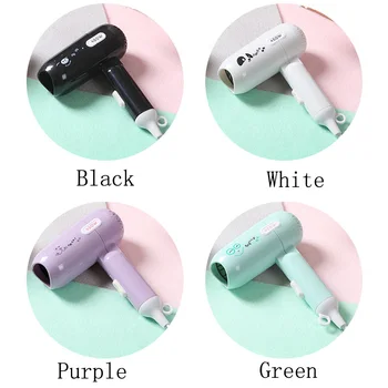 

Mini Folding Cartoon Hair Dryer Low Power Portable Travel Hair Dryer