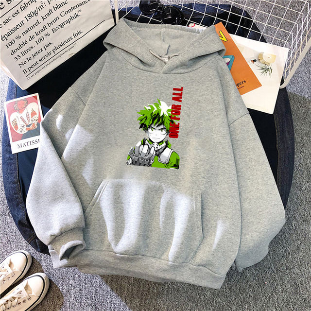 ONE FOR ALL MY HERO ACADEMIA THEMED HOODIE