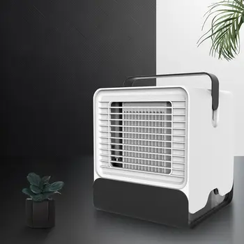 

Spades A New Mini Air Cooler Anion Air Conditioning Fan Dormitory Office Usb Small Cold Fan Wholesale