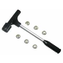 Smartreloader SR1750 Tático Cinética Bala Extrator Martelo Tiro Ammo Recarregamento para. 17 - 50/70 Cal W/Três Conjuntos de Pinças