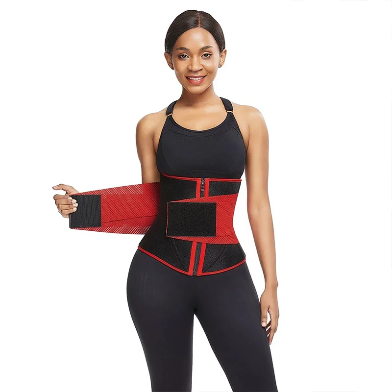 

Waist Trainer Belt Waist Cincher Trimmer Slimming Body Shaper Sport Girdle Back Support Elastic Compression Cincher Belt