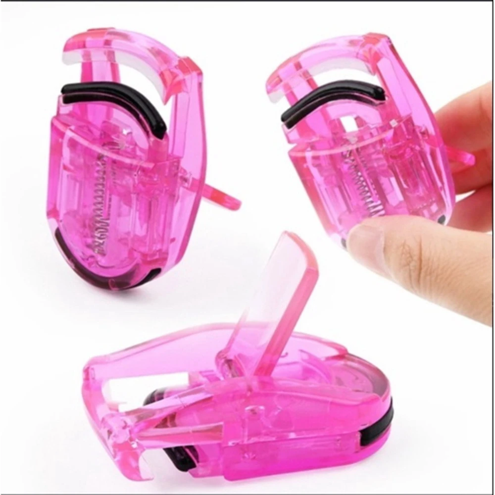 Mini Transparent Portable Curling Eyelash Eye Lashes Curler Manual Women Makeup Tools