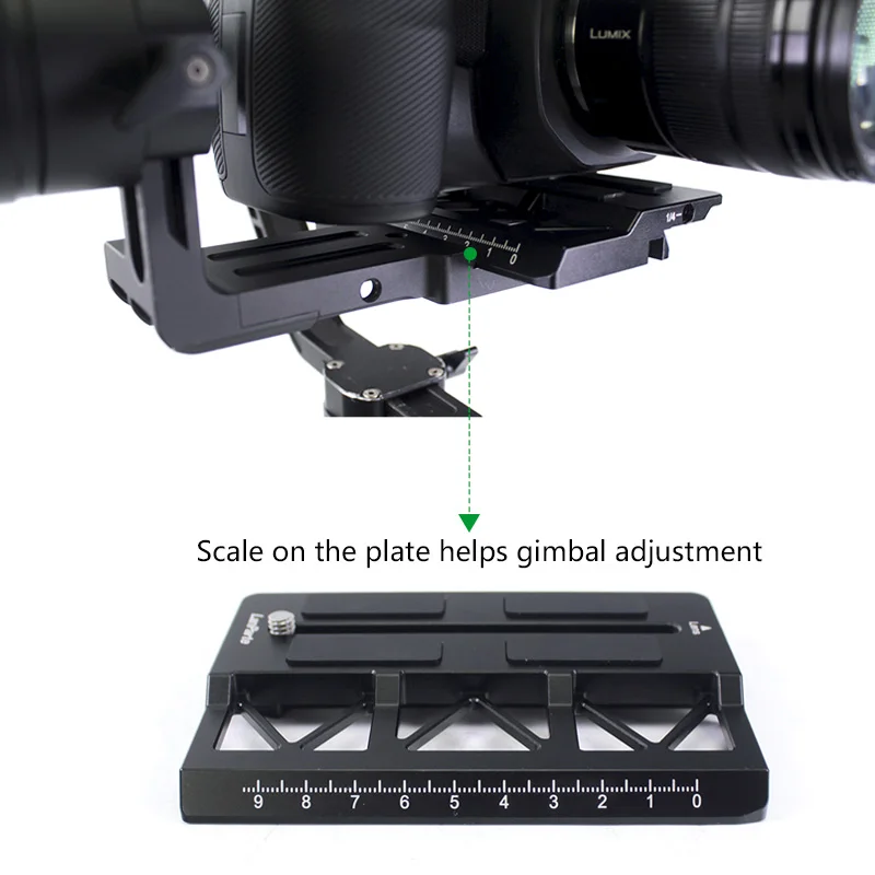 Deslocada para Zhiyun Acessórios para Blackmagic Câmera e Dslr Lanparte Guindaste Placa Cardan Bmpcc 6k 4k Peças 23 - Image 5