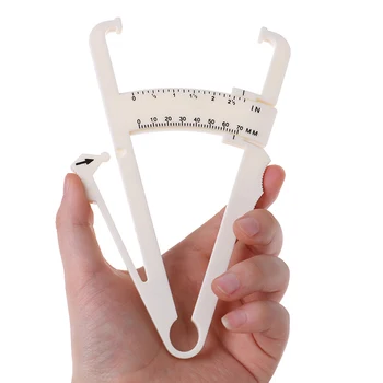 

1PC Fitness Slim Keep Health Tester Body Fat Monitor Sebum Meter Folder Personal Body Fat Caliper Skin Analyzer Measure Charts