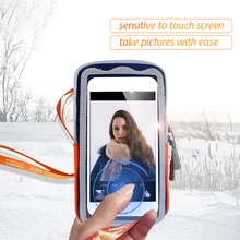 Согреться электрическое Отопление Эластичный Защитный Hands Free портативный органайзер для хранения легкая дышащая сумка на руку для мобильного телефона