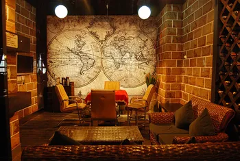 

[Self-Adhesive] 3D Globe 93665 Wall Paper mural Wall Print Decal Wall Murals