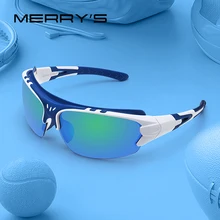 Мужские поляризационные очки MERRY'S, солнцезащитные очки для занятий спортом и вождения, степень защиты UV400, S9021