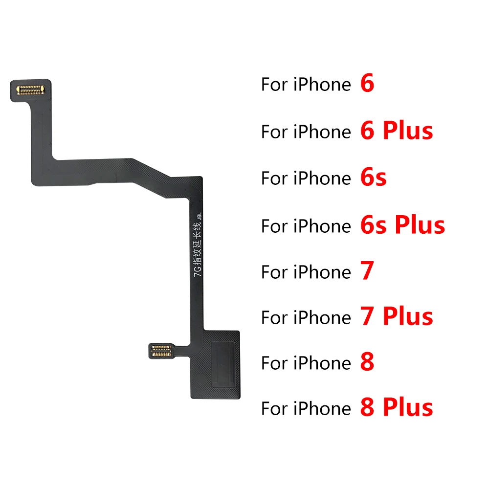 New For iPhone 6 6S 7 8 Plus Home Touch ID Fingerprint Button Motherboard Connection Connector Flex Cable AliExpress