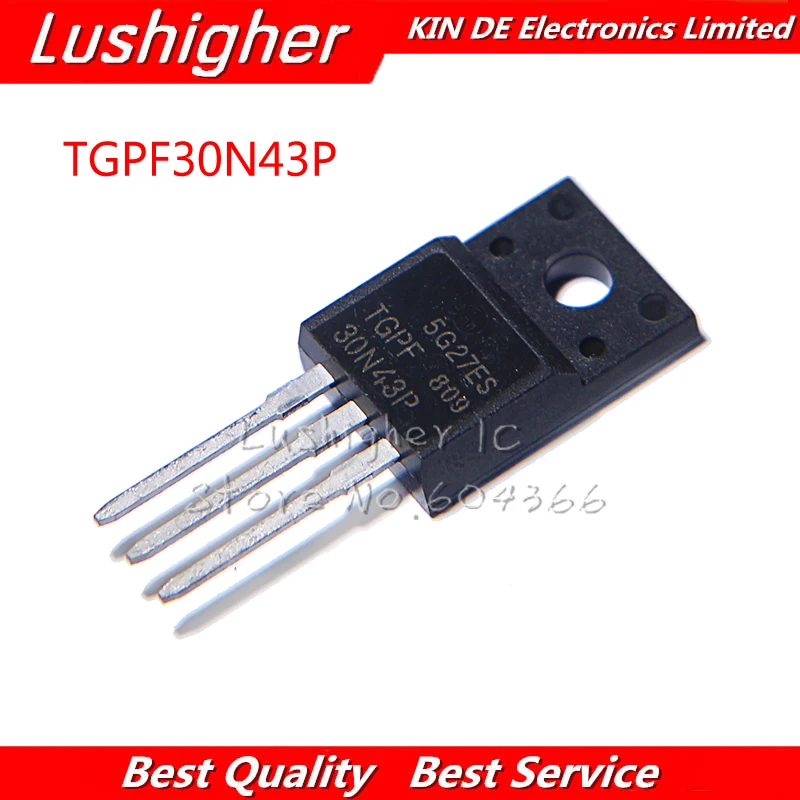 10 шт. TGPF30N43P TO220F 30N43P TO 220F 30N43|Интегральные схемы| |
