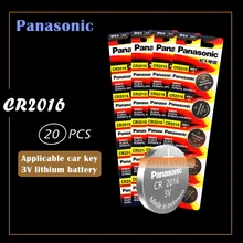 20 шт. аккумулятор для PANASONIC cr2016 3v кнопочные батарейки для часов компьютера cr