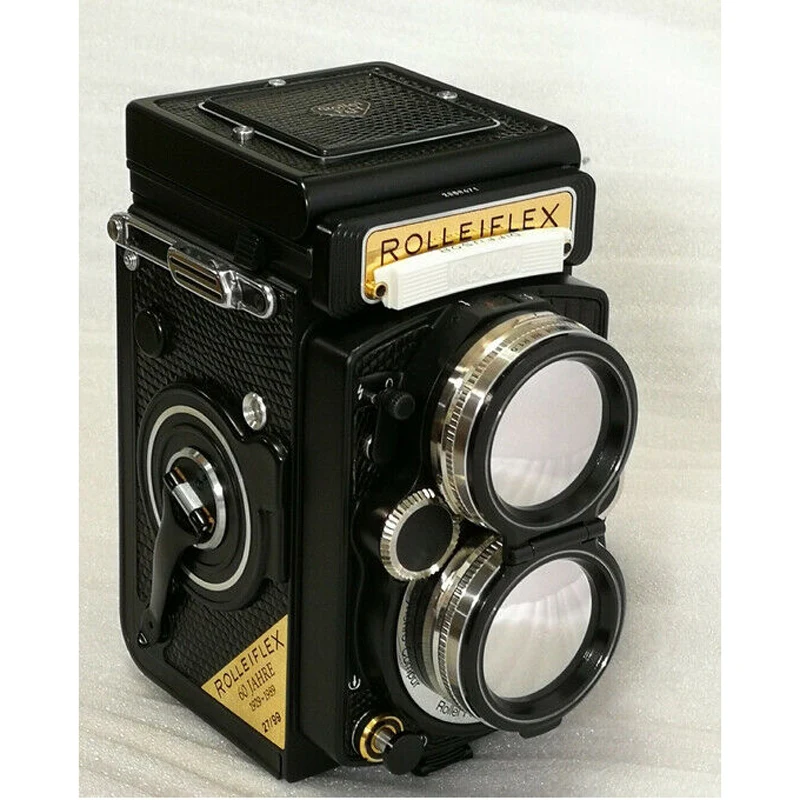 Proscopeカメラキャップカバーベイiiiサテンローライフレックス