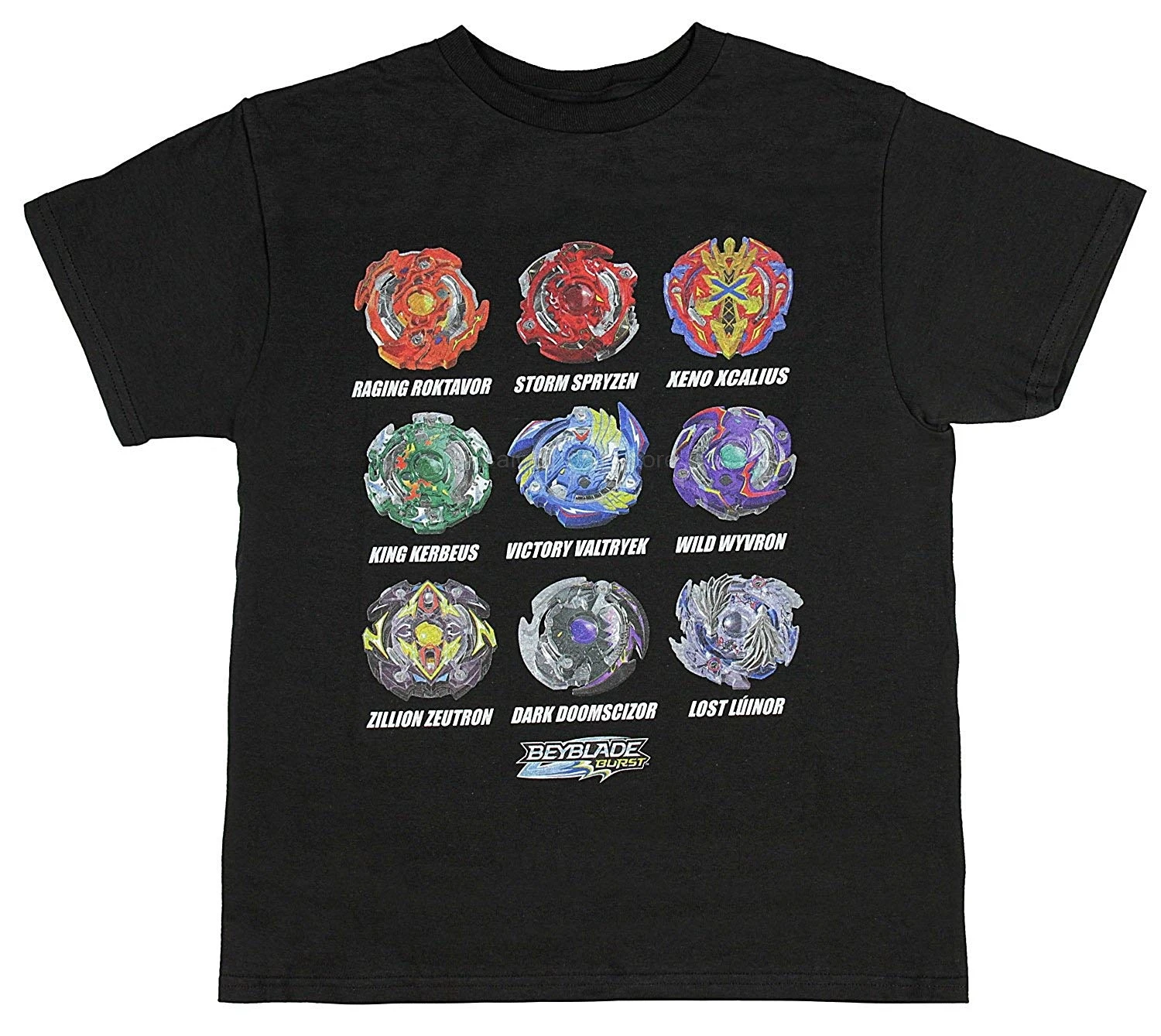 

100% Cotton round neck cool man's T shirt Beyblade Burst Boys' Spinner Tops T Fashion summer mens T Shirt