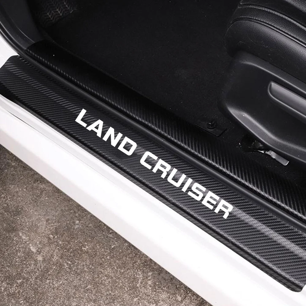 Наклейка на дверной порог автомобиля наклейка педаль для Toyota Land Cruiser украшение из