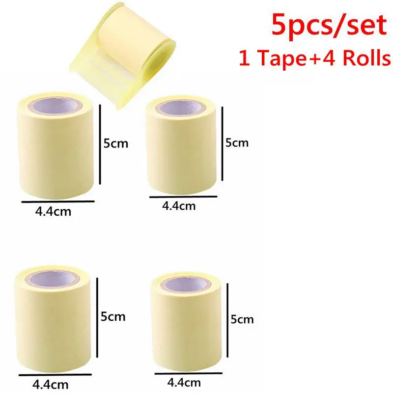 Low Tack Tapes for Album Scrapbook Craft Card Making Sticky Note Memo Tape and Dispenser Handy Plastic Dispenser for Die Cutting