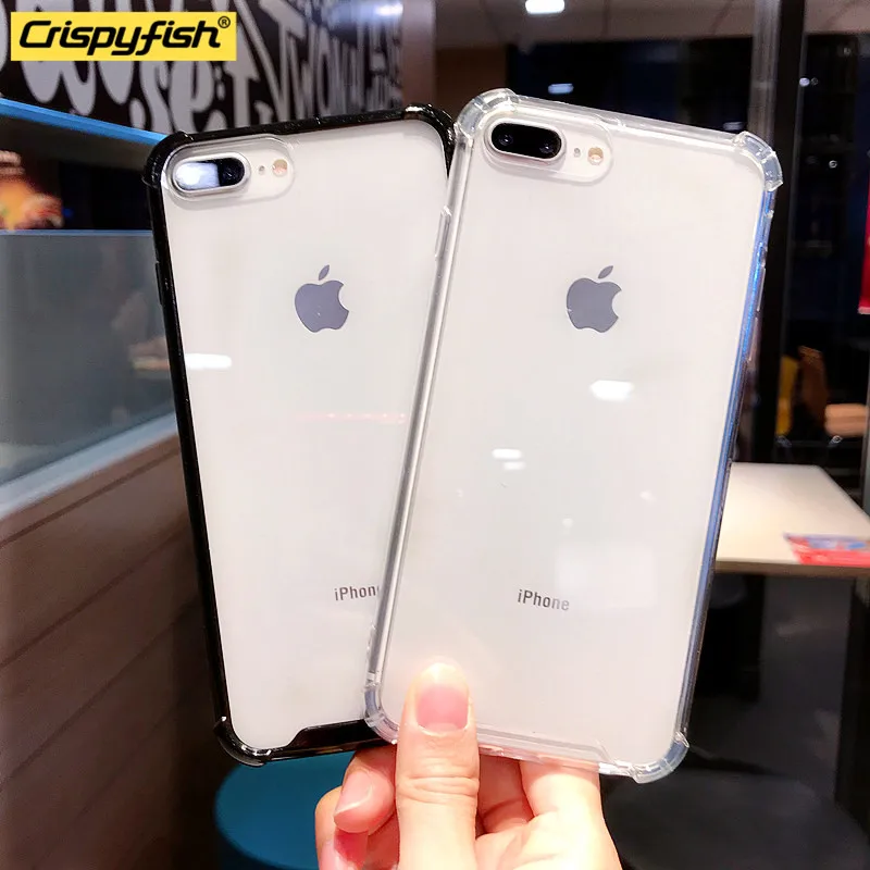 Модный черный противоударный бампер прозрачный ТПУ чехол для телефона iPhone 11 Pro XR