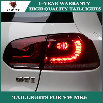 

Tail lights case for VW Golf 6 Golf6 MK6 R20 taillight LED Tail Lamp DRL fog lights rear trunk lamp cover