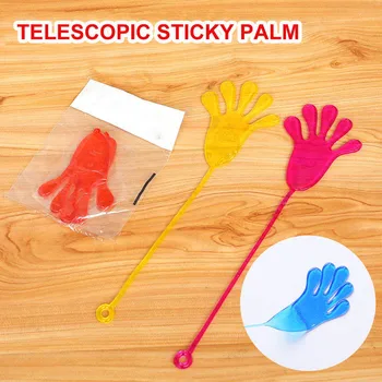 

Kids Fun Sticky Hands Elastic Sticky Squishy Slap Toy Kids Party Favors Novelty Gift Jokes Pranks