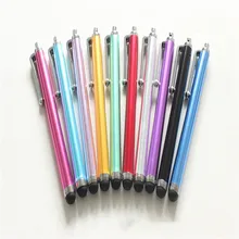 10 шт 2 в 1 емкостный сенсорный экран Стилус для IPad Air Mini для samsung iphone универсальный планшет ПК смартфон ручка случайный