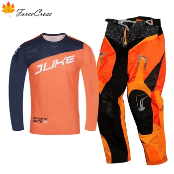 

New Model Motorcycle Suits pants with jerseys combination gear set Motocross Racing Team suits Ride equipmet