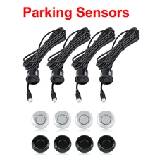 4 czujniki Buzzer 22mm zestaw czujników parkowania samochodu czujnik pomocniczy cofania alarm dźwiękowy sonda wskaźnikowa System 12V darmowa wysyłka