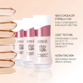 

Beauty Makeup Moisturizing Hide Pores Cover Defects Dark Circles Foundation Liquid Concealer Liquid Foundation 2020