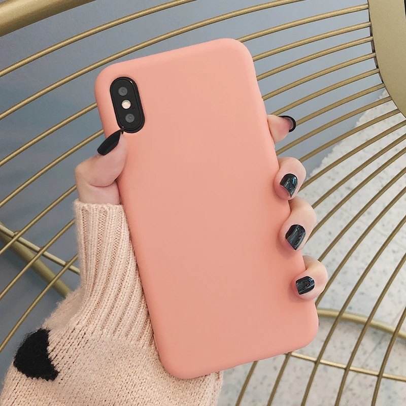 Orange Силиконовый чехол для huawei P20 P30 P10 Lite Pro P Smart Plus чехол из мягкого ТПУ задняя крышка Hawei Nova 2 2s Plus 3 3E 3i 4 4e Fundas - Цвет: Orange