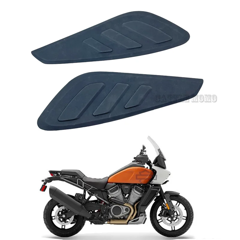 thumbnail image 2 of Motorcycle Tank Pad Stickers For Ducati Diavel - Knee Grip Protector Decals 2 of 9