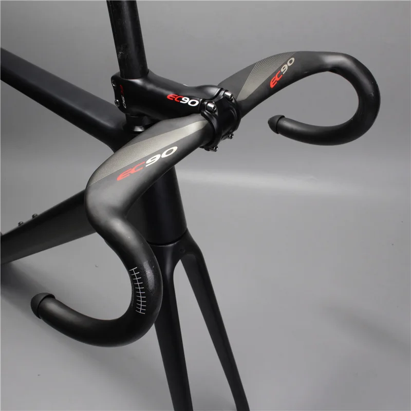 

Genuine Product 2017 New Style EC90 All Carbon Fiber Bike Bent Handlebar Airplane to Fixed Gear to Breaking Wind Bent Handlebar