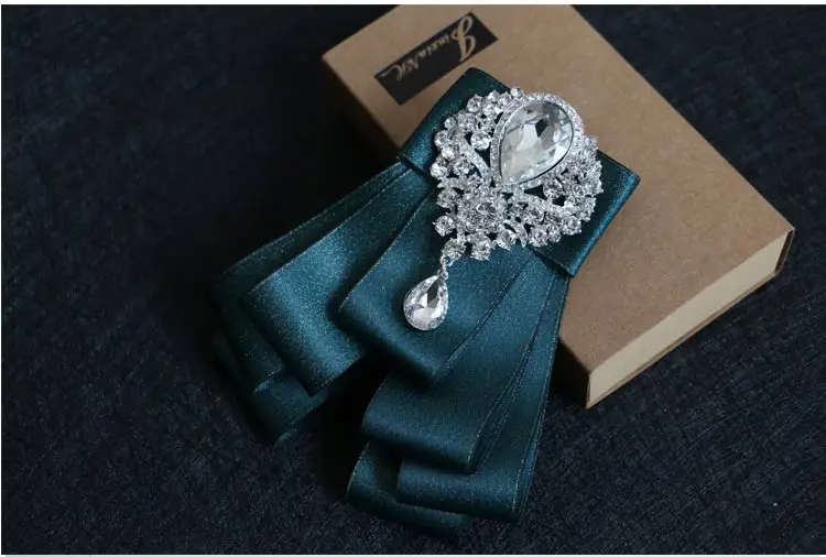 Ручная работа, британский стиль, новые галстуки-бабочки с бриллиантами и цветами для мужчин, свадебные галстуки-бабочки, модные аксессуары для одежды