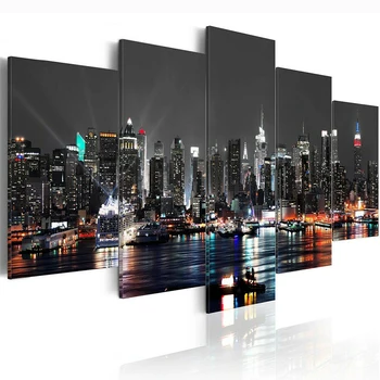 

5Pcs/set Huge Modern Canvas Print Pictures Painting Art Wall Home Decor Paint Paintings By Numbers Picture Drawing