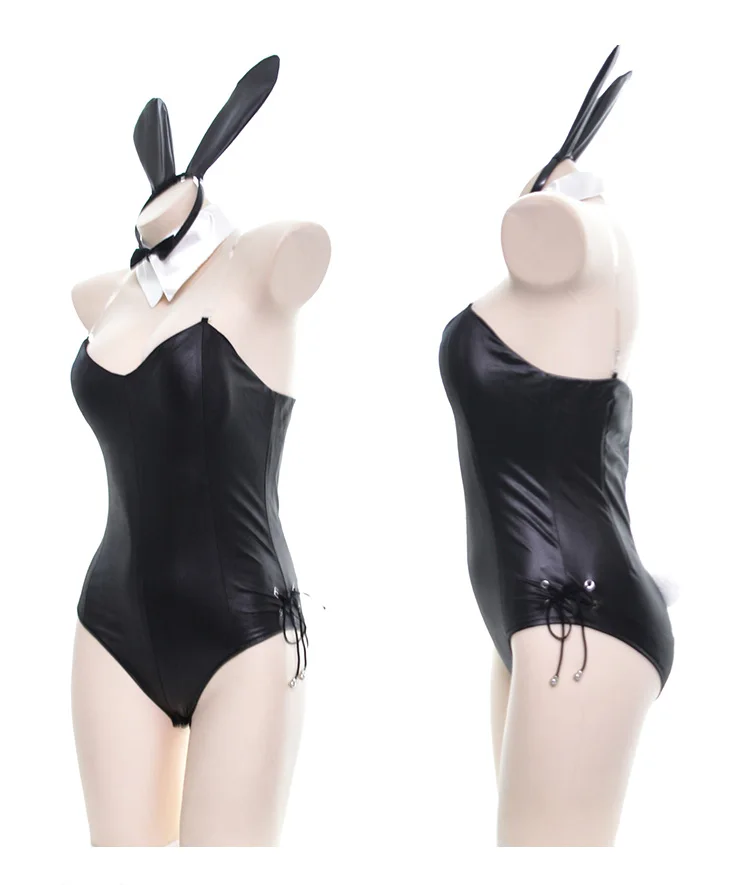Cosplay&ware Sexy Cute Bunny Girl Faux Leather Material Rabbit Woman Set Good Quality Can Wear Out To Comic Show Kawaii Cosplay Costume -Zentai shop online Ha50627539e894d2cb785dba34a6dc710v.jpg