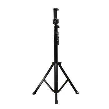 

Mobile Phone Tripod Aluminum Alloy One-Piece Floor Live Tripod with Phone Clip Compatible with Most Smartphones