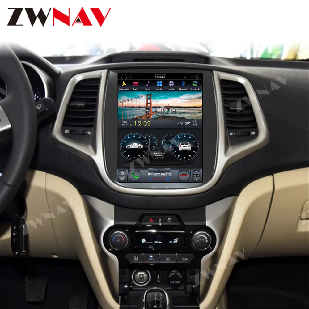 Android 9 64+ 4G Tesla с DSP Carplay Автомобильный мультимедийный плеер для EADO 2012+ gps навигация авто стерео радио плеер